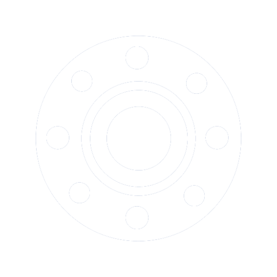 flanges icon white color